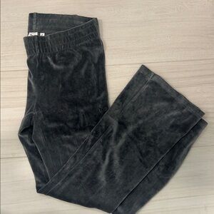 Aritzia TNA Small Grey Velour Pants
